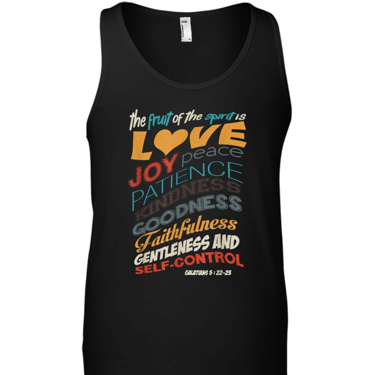 The Fruit Of The Spirit Christian Bible Scripture Religious T-Shirt