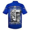 I Would Rather Stand With God Jesus And The Lion Christian Hawaiian Shirt