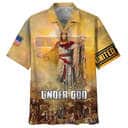 American Flag 4th Of July One Nation Under God Jesus Christ Christian Faith Hawaiian Shirt American Flag 4th Of July One Nation Under God Jesus Christ Christian Faith Hawaiian Shirt