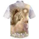 Jesus Is My Savior Lion Lambs Christian Faith Hawaiian Shirt