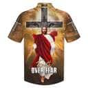 Jesus Christ Cross Faith Over Fear Christian Faith Cross Hawaiian Shirt Jesus Christ Cross Faith Over Fear Christian Faith Cross Hawaiian Shirt