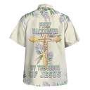 Fully Vaccinated By The Blood Of Jesus Cross Christian Cross Faith Hawaiian Shirt