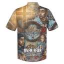 Faith Over Fear Christian Faith Knight Template Hawaiian Shirt Faith Over Fear Christian Faith Knight Template Hawaiian Shirt