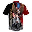 Eagle Jesus Reaching Hand America One Nation Under God Christian Hawaiian Shirt