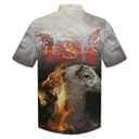 Jesus Open Hand Lion And The Sheep Christian Hawaiian Shirt Jesus Open Hand Lion And The Sheep Christian Hawaiian Shirt