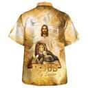Jesus Lion And The Lamb Jesus Is My Savior Christian Hawaiian Shirt Jesus Lion And The Lamb Jesus Is My Savior Christian Hawaiian Shirt