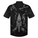 Jesus Hands Praying Lion Christian Hawaiian Shirt