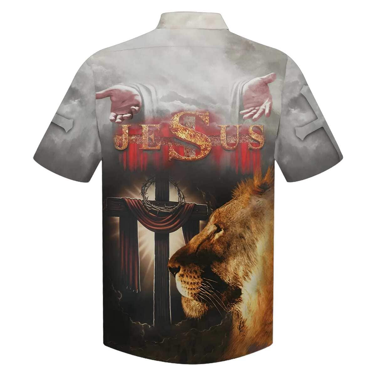 Lion Of Judah Lord God Christians Faith Bible Cross Christian Hawaiian Shirt Lion Of Judah Lord God Christians Faith Bible Cross Christian Hawaiian Shirt