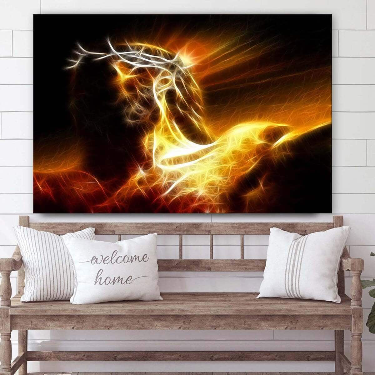 Tragic Jesus Crucifixion Easter Christian Religious Faith Canvas Wall Art Tragic Jesus Crucifixion Easter Christian Religious Faith Canvas Wall Art