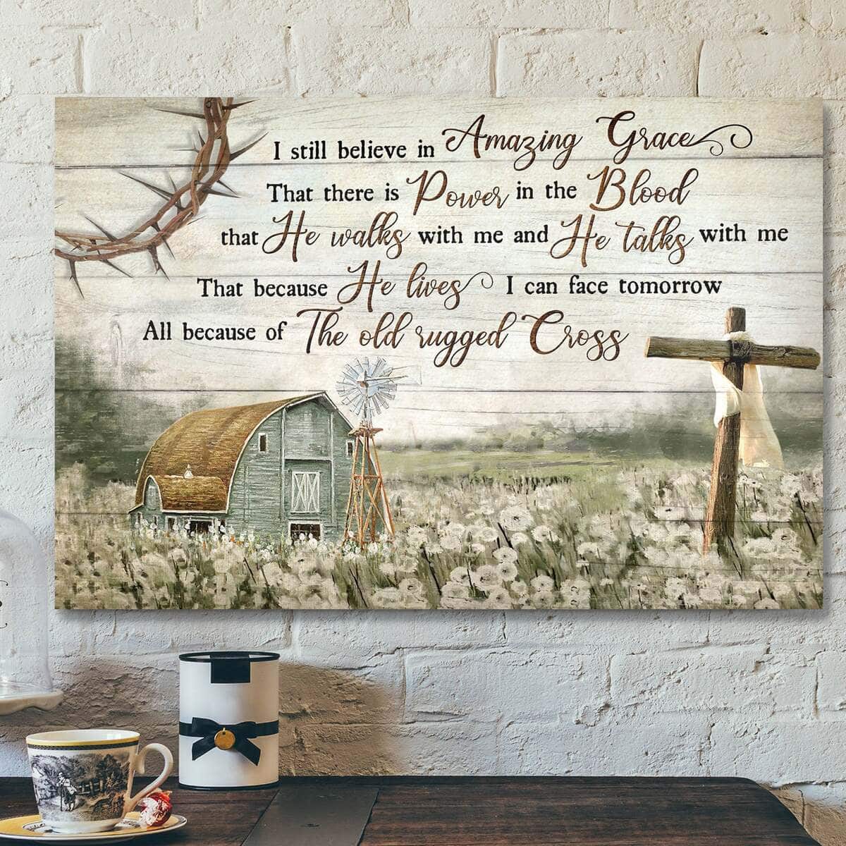 Jesus God Religious Gift God I Still Believe In Amazing Grace Farm Canvas Wall Art Jesus God Religious Gift God I Still Believe In Amazing Grace Farm Canvas Wall Art
