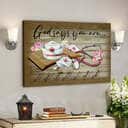 Scripture Jesus Bible Verse God Says You Are Nurse Canvas Wall Art
