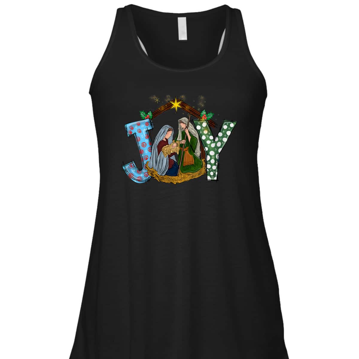 Christmas Joy Baby Jesus Religious Nativity Christian Xmas T-Shirt