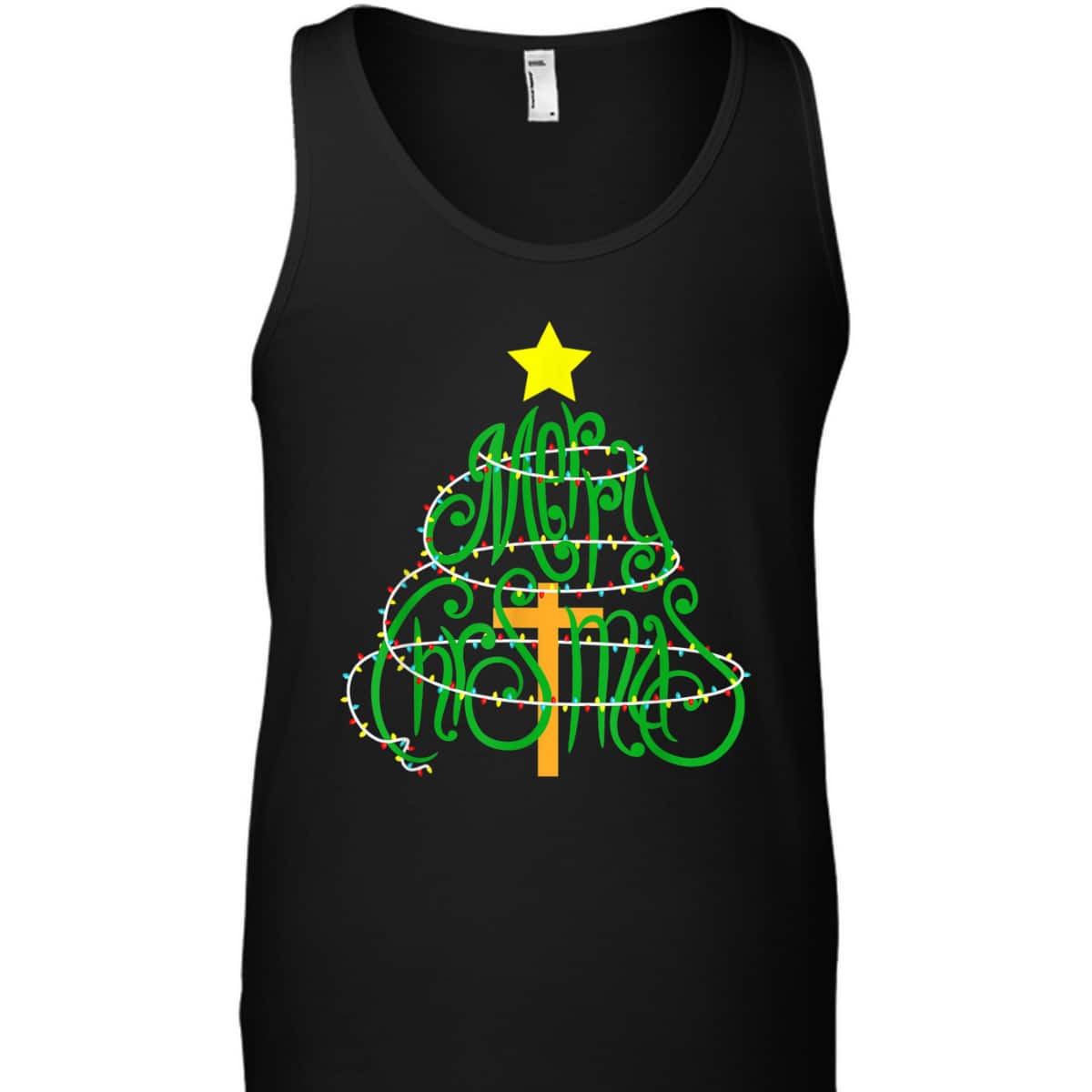 Christian Christmas Merry Christmas Cross T-Shirt