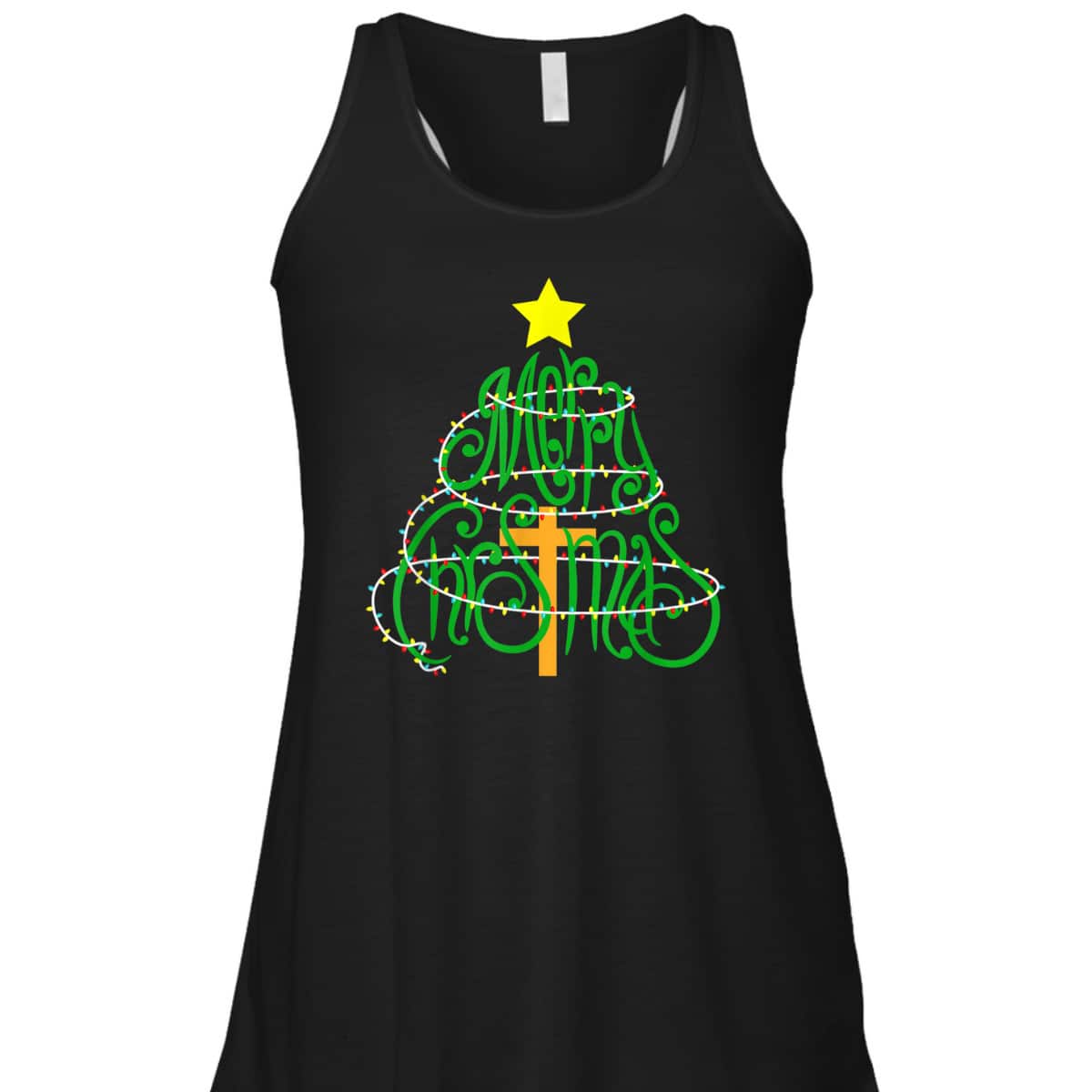 Christian Christmas Merry Christmas Cross T-Shirt