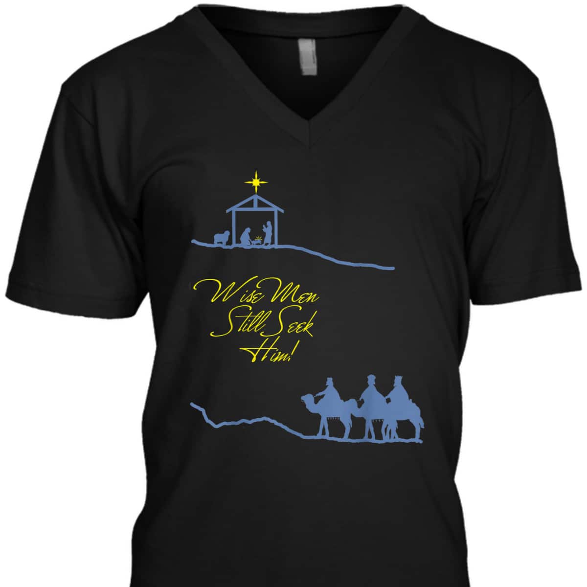 Wise Men Still Seek Him Christmas Religious T-Shirt