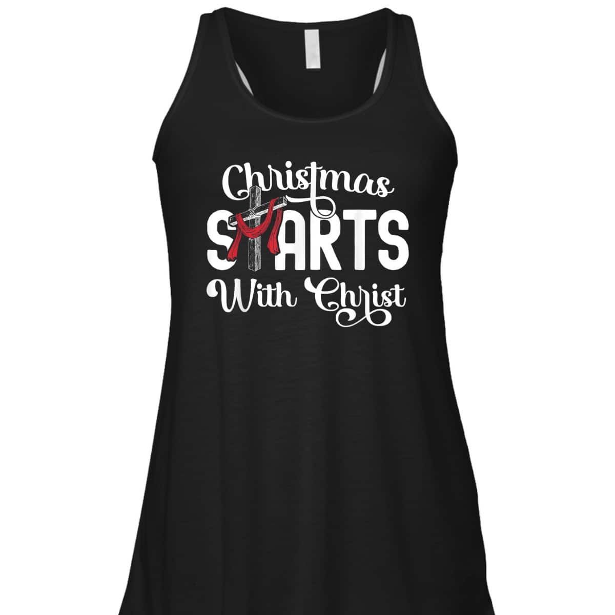 Christmas Starts With Christ Cross Jesus Christian T-Shirt Christmas Starts With Christ Cross Jesus Christian T-Shirt