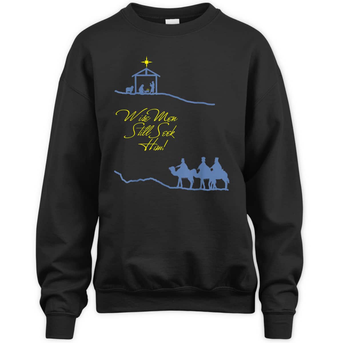 Wise Men Still Seek Him Christmas Religious T-Shirt