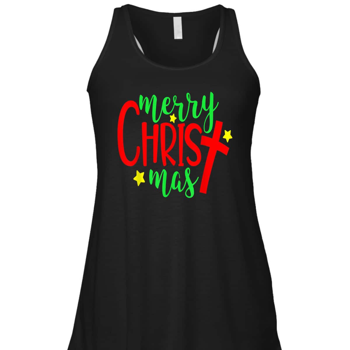 Merry Christmas-Christmas Christian Cross T-Shirt