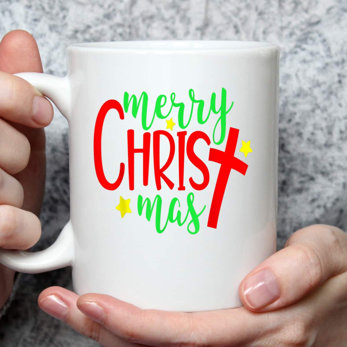 Merry Christmas-Christmas Christian Cross T-Shirt