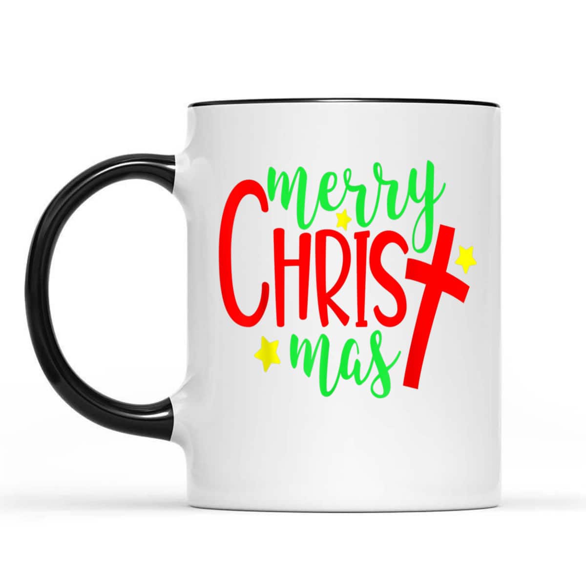 Merry Christmas-Christmas Christian Cross T-Shirt