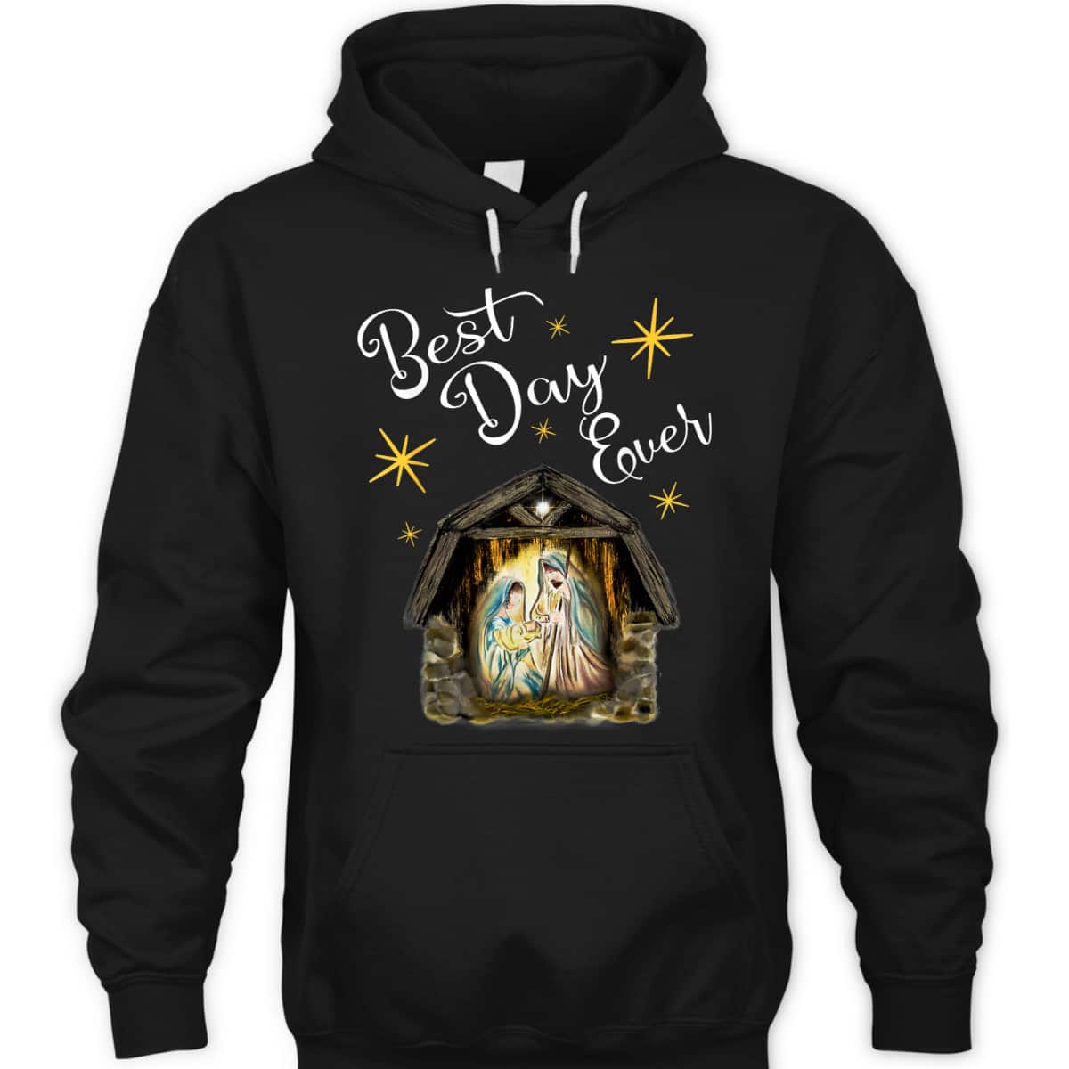 Christmas Nativity Jesus Best Day Ever Christian T-Shirt Christmas Nativity Jesus Best Day Ever Christian T-Shirt