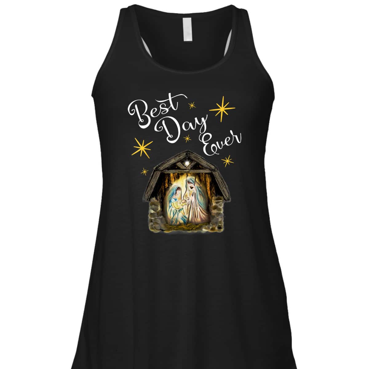 Christmas Nativity Jesus Best Day Ever Christian T-Shirt Christmas Nativity Jesus Best Day Ever Christian T-Shirt