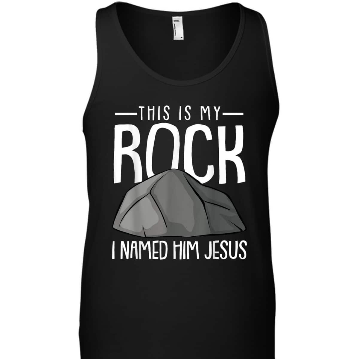 This Is My Rock Christmas Religious Faith Christian X-Mas T-Shirt