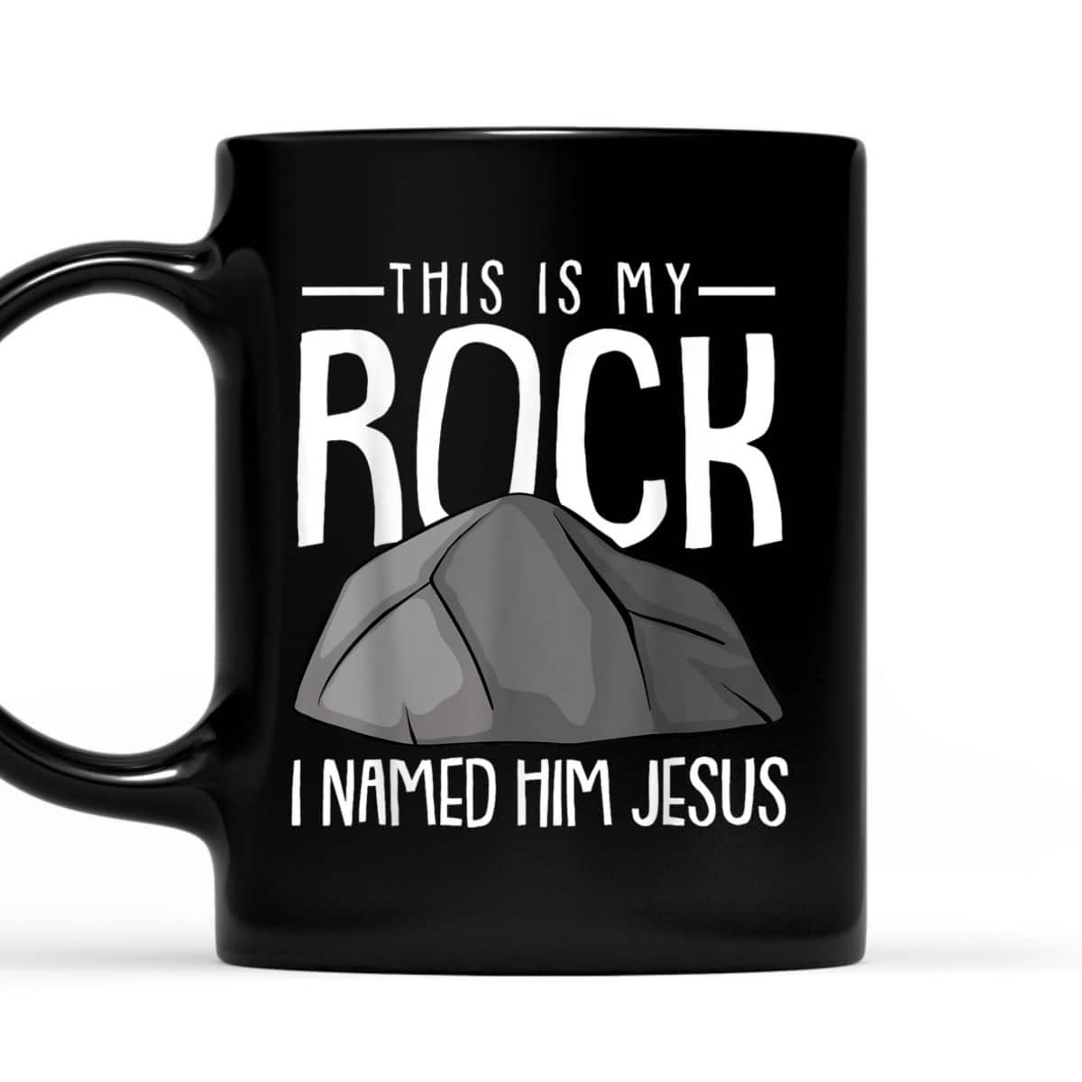This Is My Rock Christmas Religious Faith Christian X-Mas T-Shirt