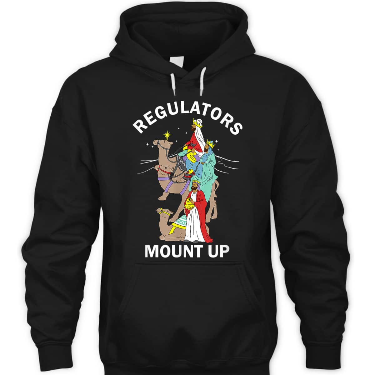 Christian Wise Men Regulators Mount Up Christmas T-Shirt