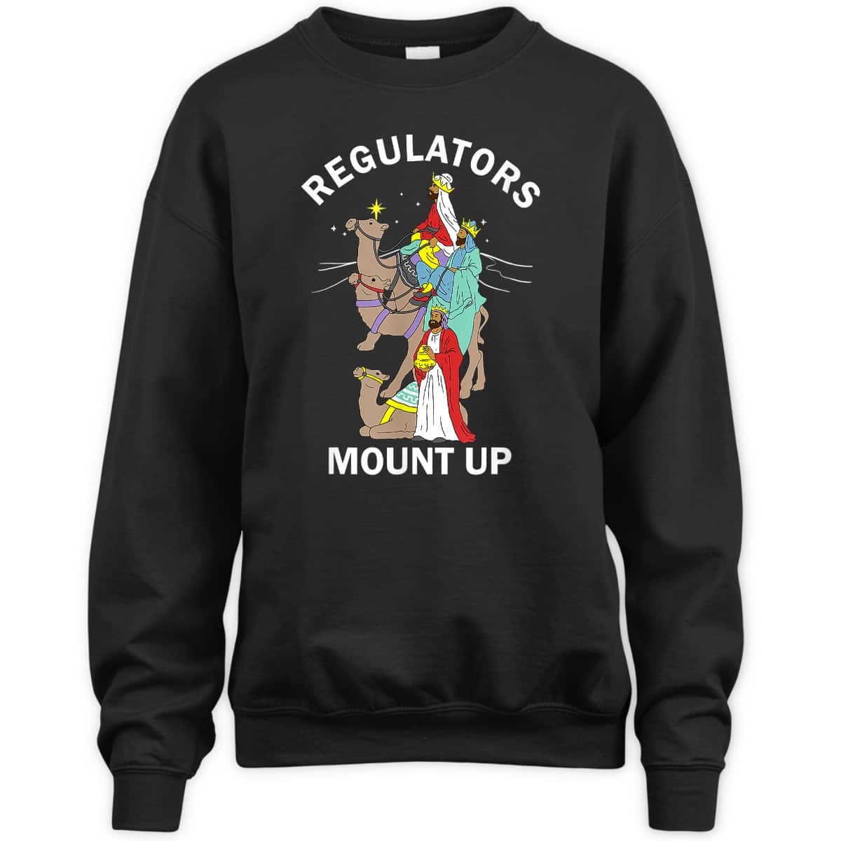 Christian Wise Men Regulators Mount Up Christmas T-Shirt