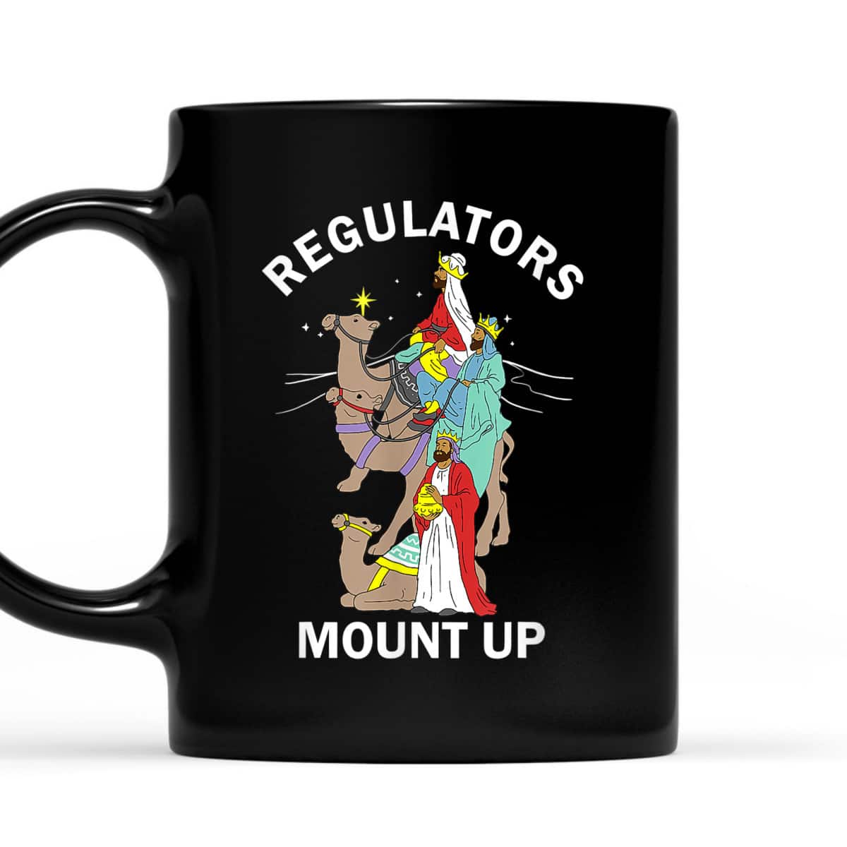 Christian Wise Men Regulators Mount Up Christmas T-Shirt