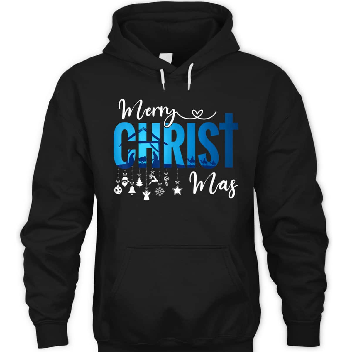 Merry Christ-Mas Nativity Scene Christian Faith Christmas Holiday T-Shirt Merry Christ-Mas Nativity Scene Christian Faith Christmas Holiday T-Shirt