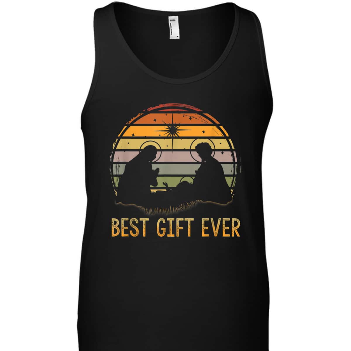 Best-Gift Ever Christmas Cool Jesus Nativity Scene Christian T-Shirt