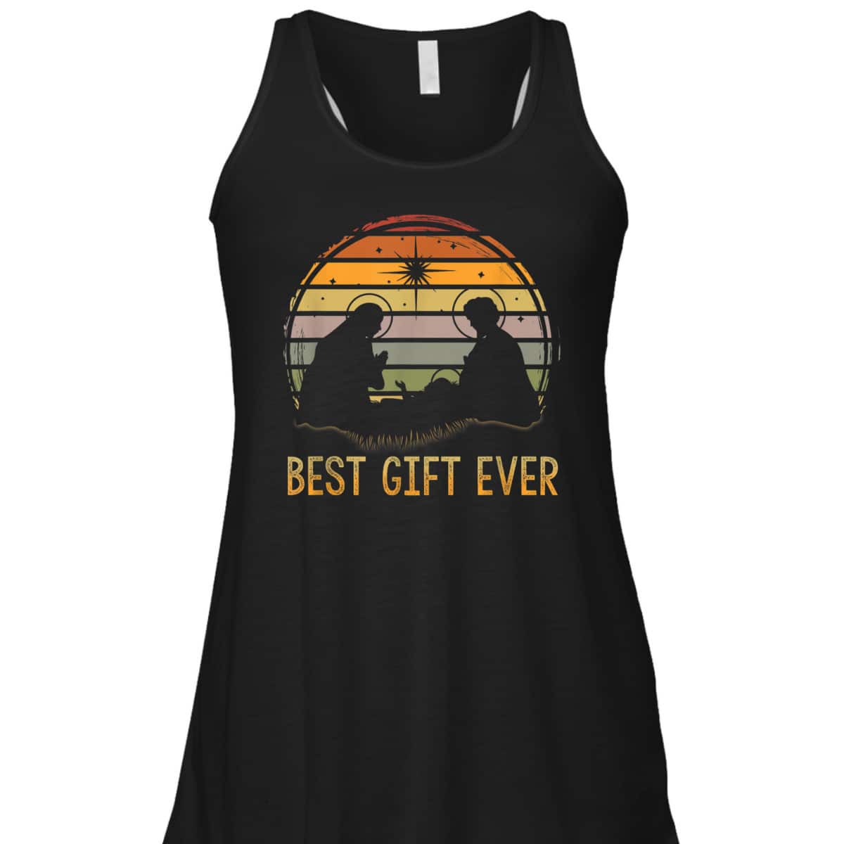 Best-Gift Ever Christmas Cool Jesus Nativity Scene Christian T-Shirt