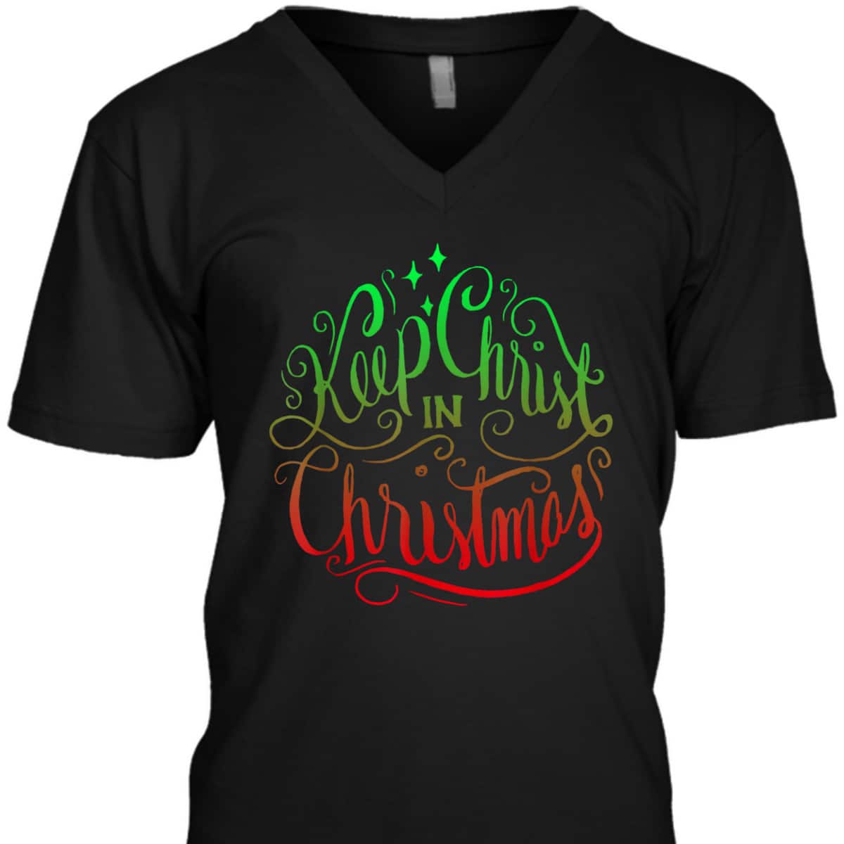 Keep Christ In Christmas Christian Inspire Holiday T-Shirt