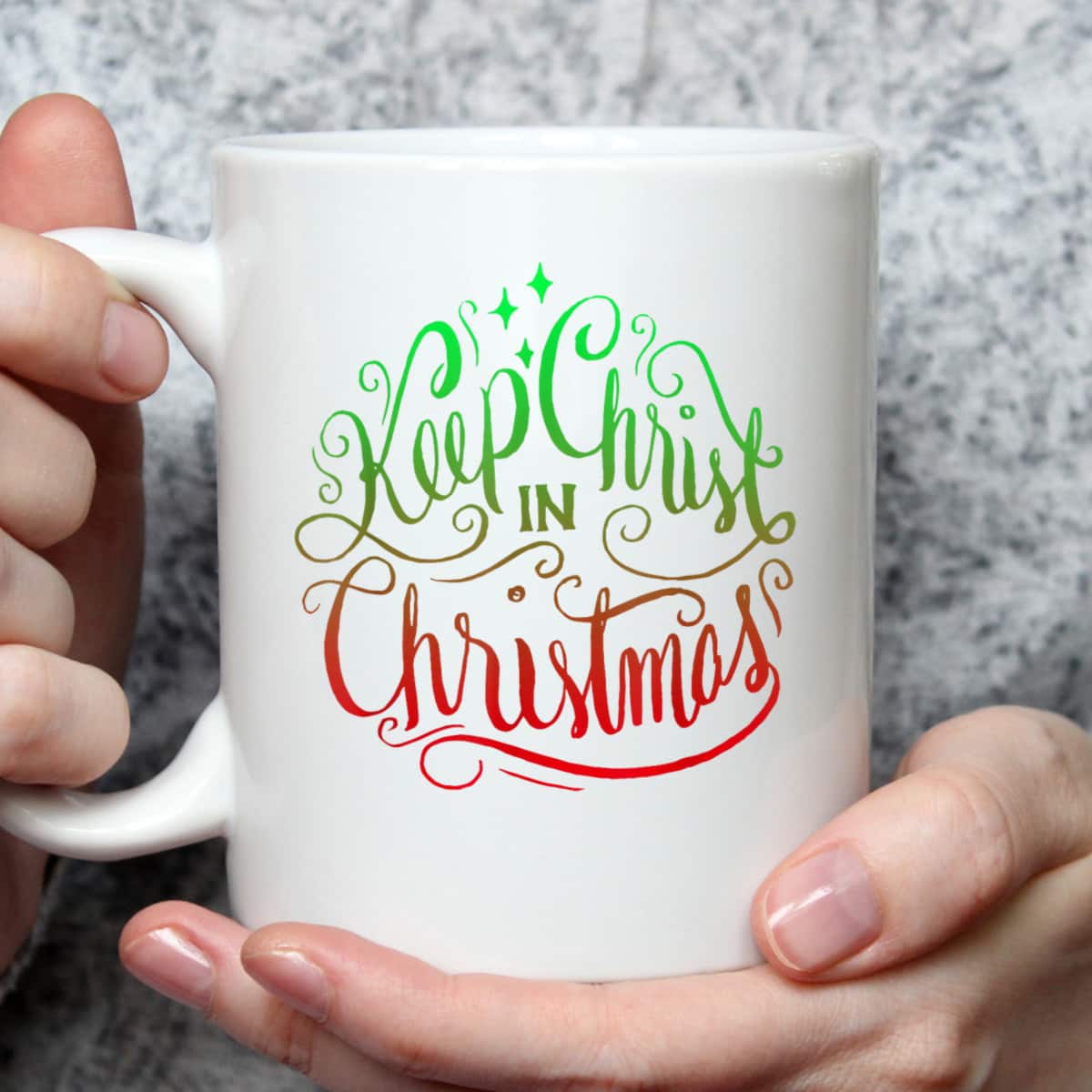 Keep Christ In Christmas Christian Inspire Holiday T-Shirt