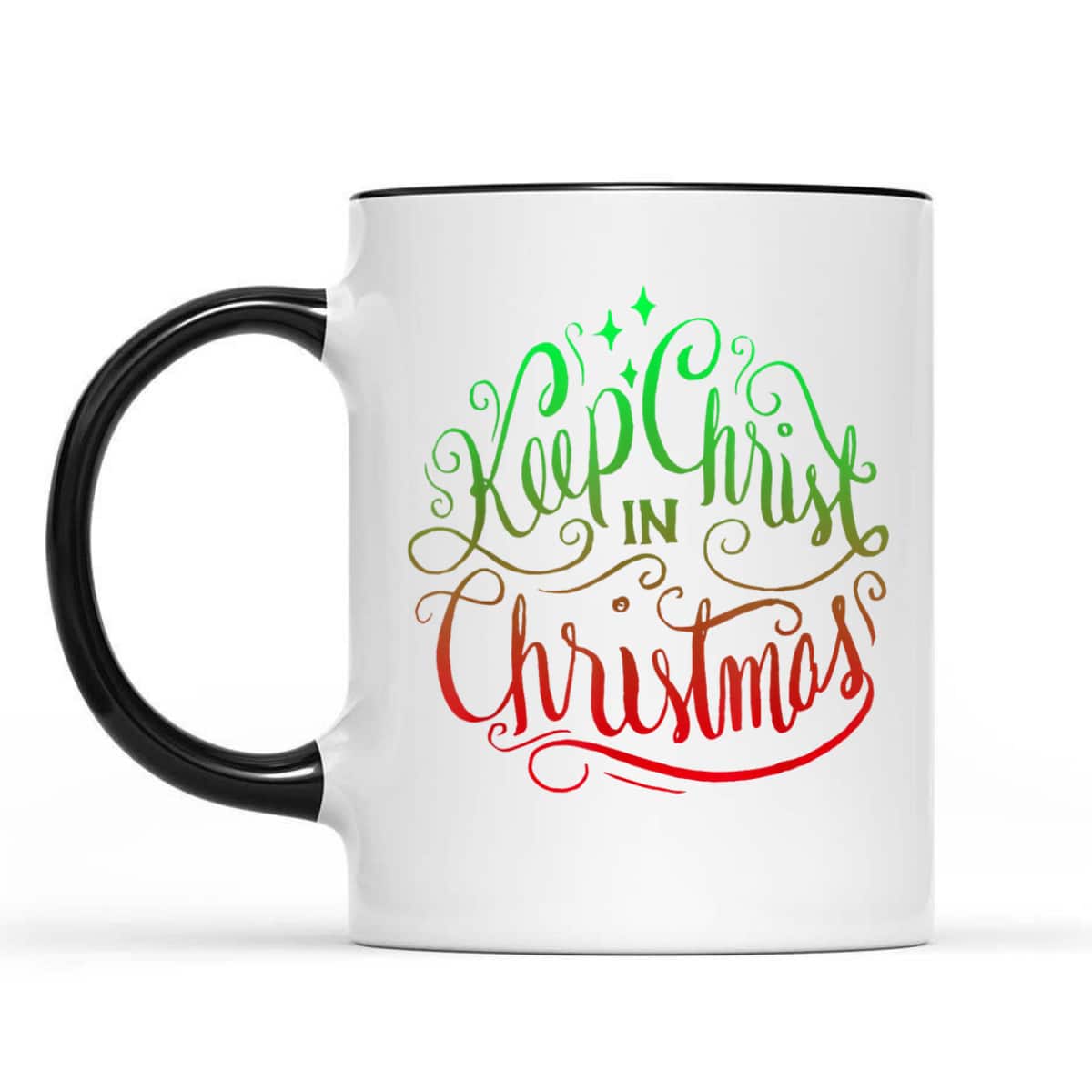 Keep Christ In Christmas Christian Inspire Holiday T-Shirt