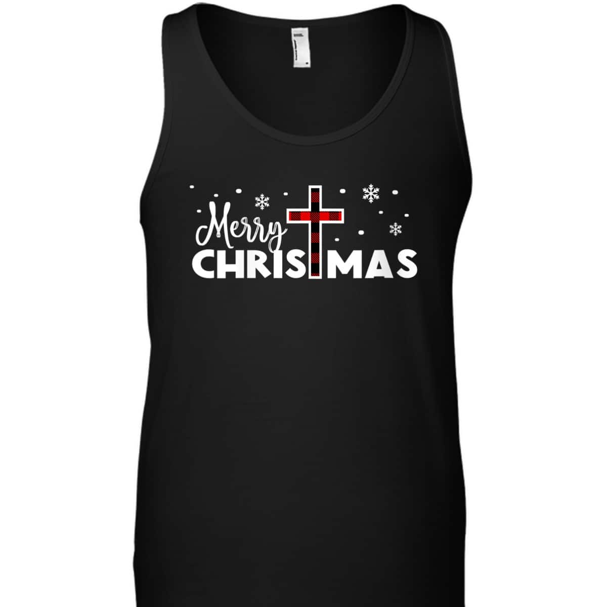 Merry Christmas Jesus Christ Religious Christian T-Shirt
