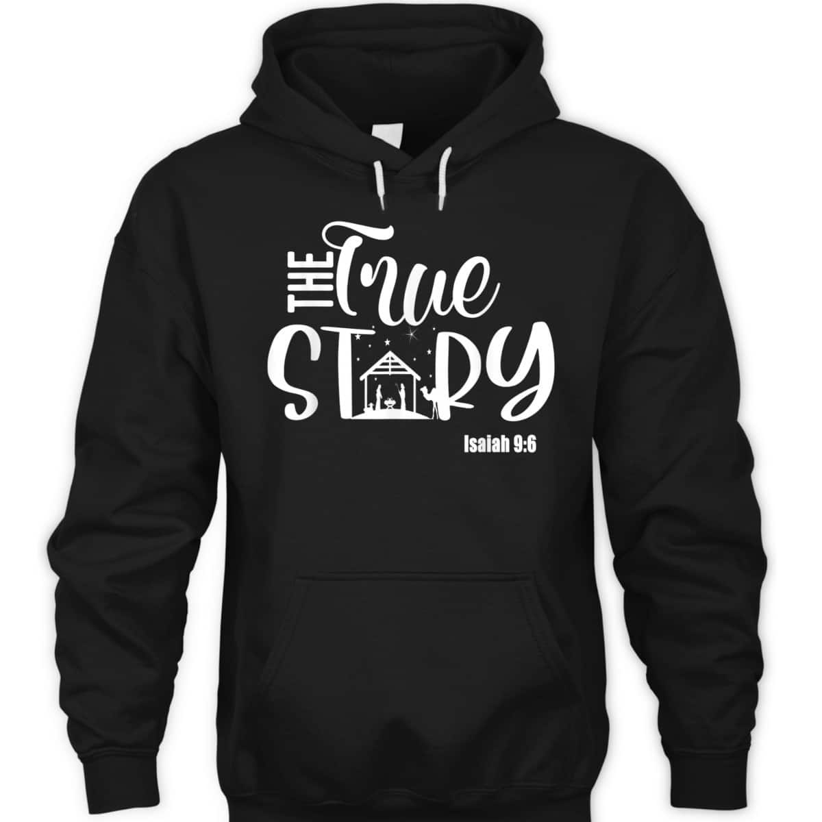 Christmas Nativity True Story Nativity Scene Christian T-Shirt