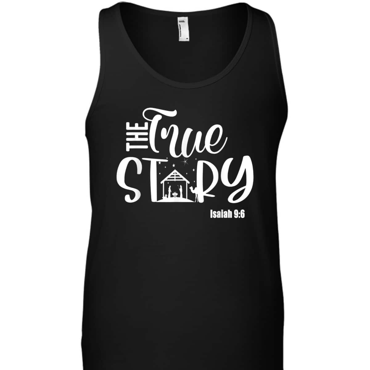 Christmas Nativity True Story Nativity Scene Christian T-Shirt