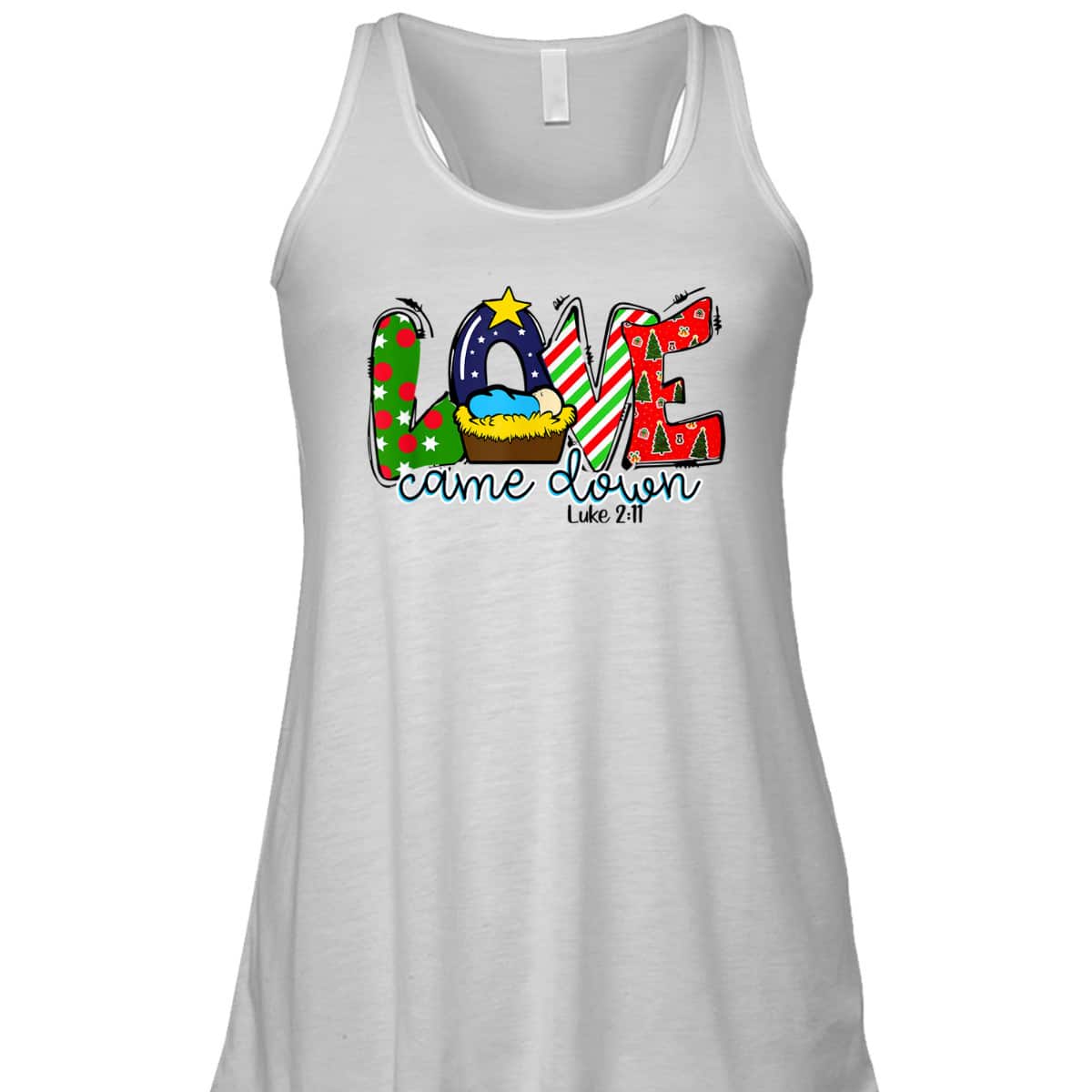 Love Really Came Down Christian Christmas Xmas God Lover T-Shirt