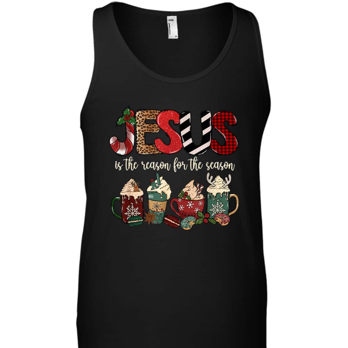 Jesus Is The Reason For The Season For Christmas Christian T-Shirt Jesus Is The Reason For The Season For Christmas Christian T-Shirt