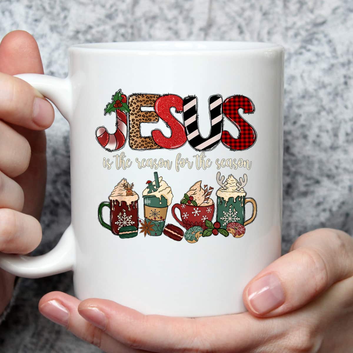 Jesus Is The Reason For The Season For Christmas Christian T-Shirt Jesus Is The Reason For The Season For Christmas Christian T-Shirt