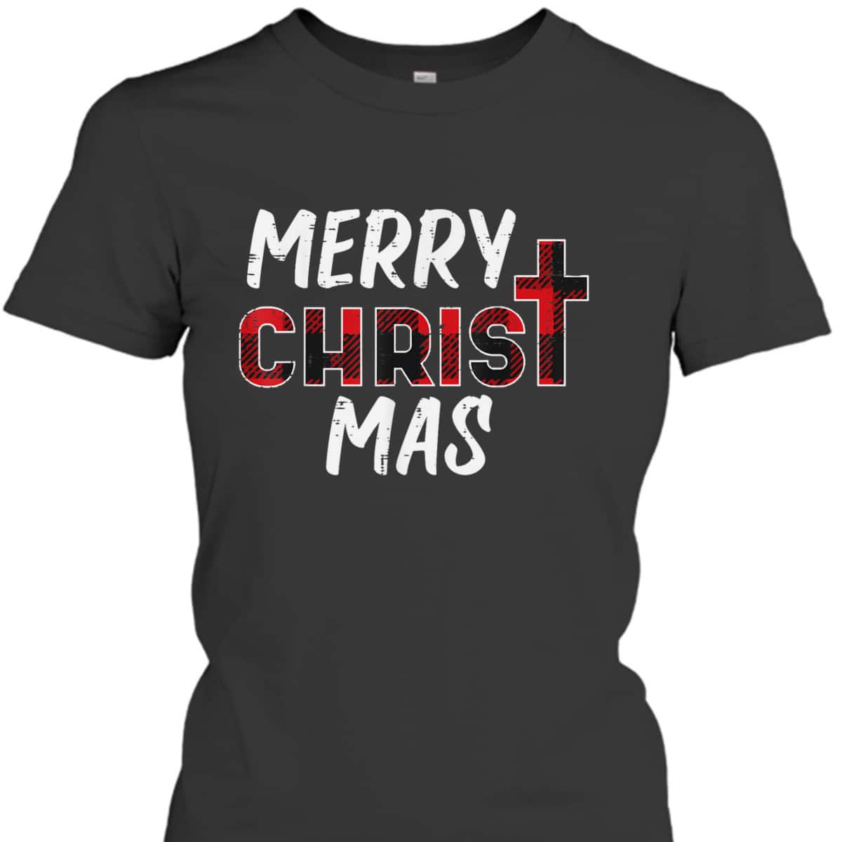 Merry Christ Mas Christian Jesus Christmas Xmas T-Shirt