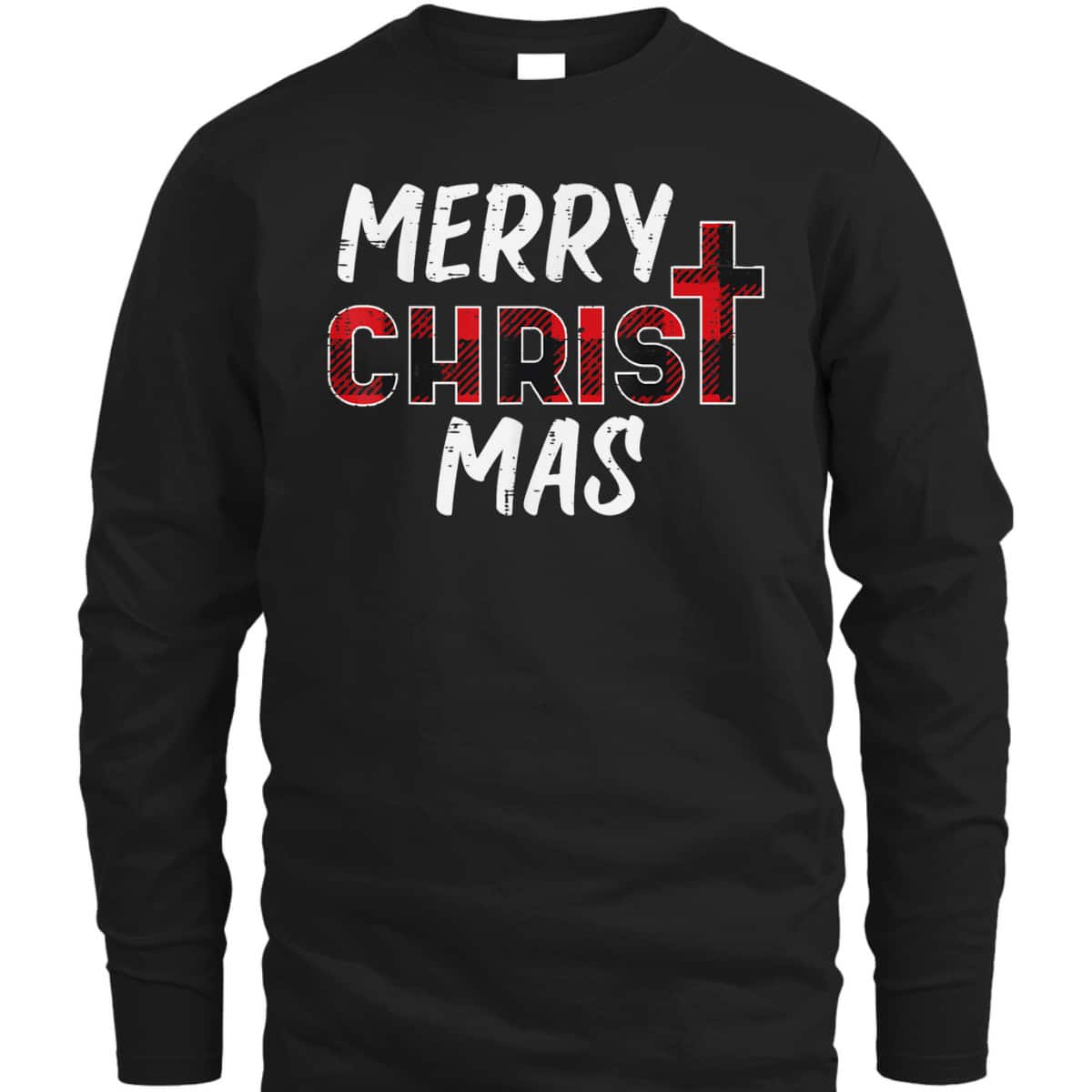 Merry Christ Mas Christian Jesus Christmas Xmas T-Shirt