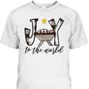 Joy To The World Baby Jesus In The Manger Christmas T-Shirt