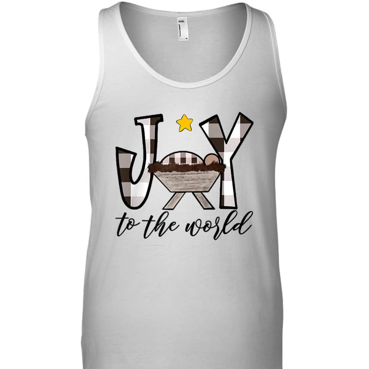 Joy To The World Baby Jesus In The Manger Christmas T-Shirt Joy To The World Baby Jesus In The Manger Christmas T-Shirt
