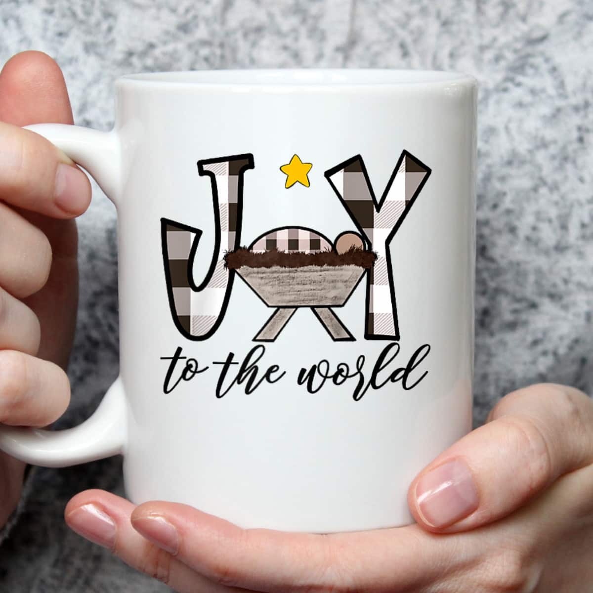 Joy To The World Baby Jesus In The Manger Christmas T-Shirt