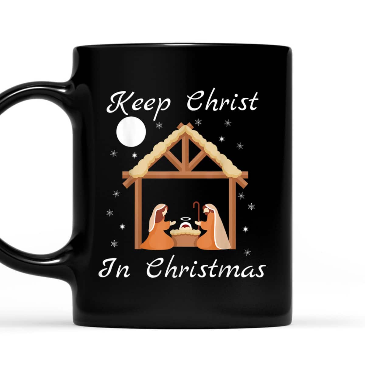 Keep Christ In Christmas Funny Jesus Christian Merry Xmas T-Shirt