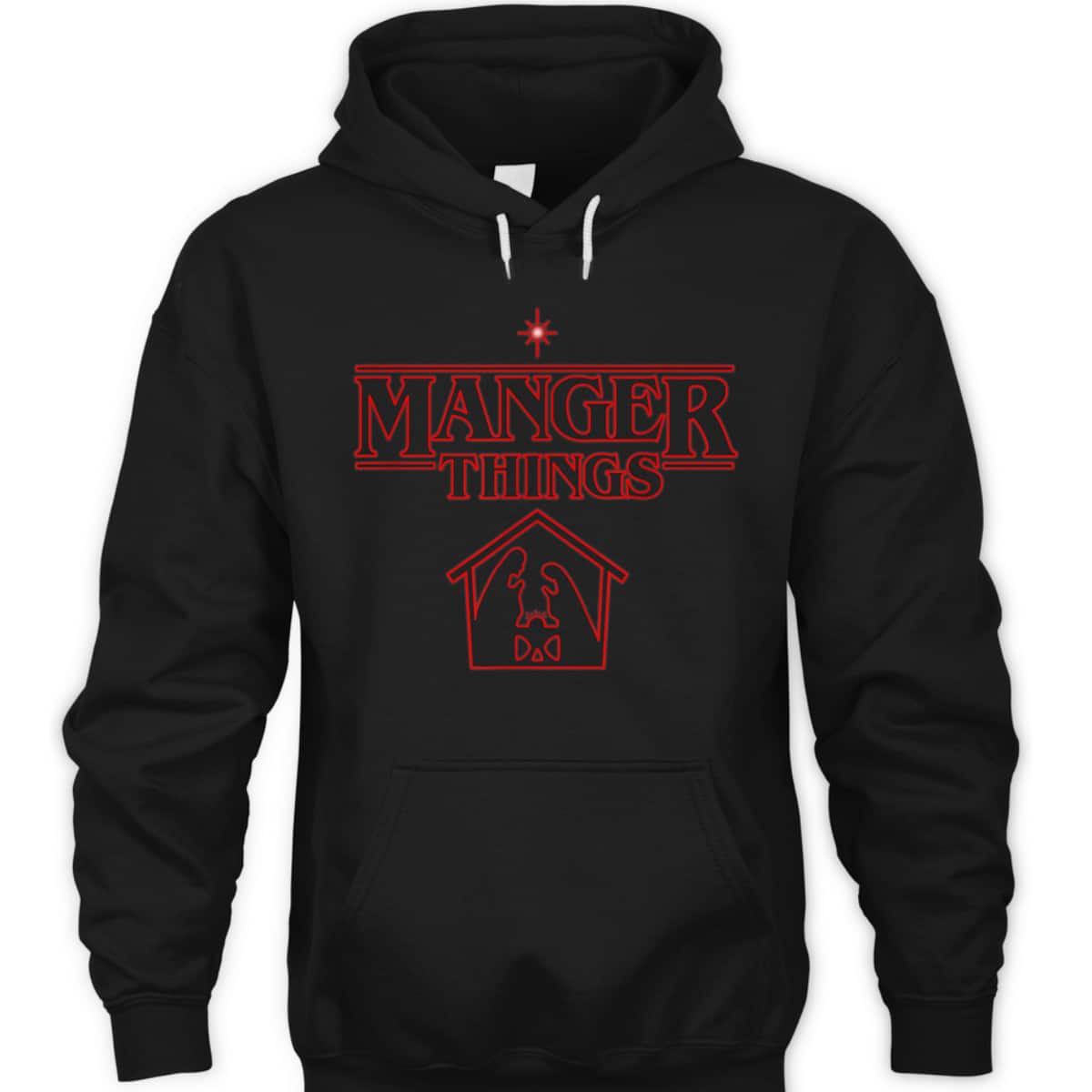 Manger Things Christmas Faith T-Shirt Religious Gift Manger Things Christmas Faith T-Shirt Religious Gift